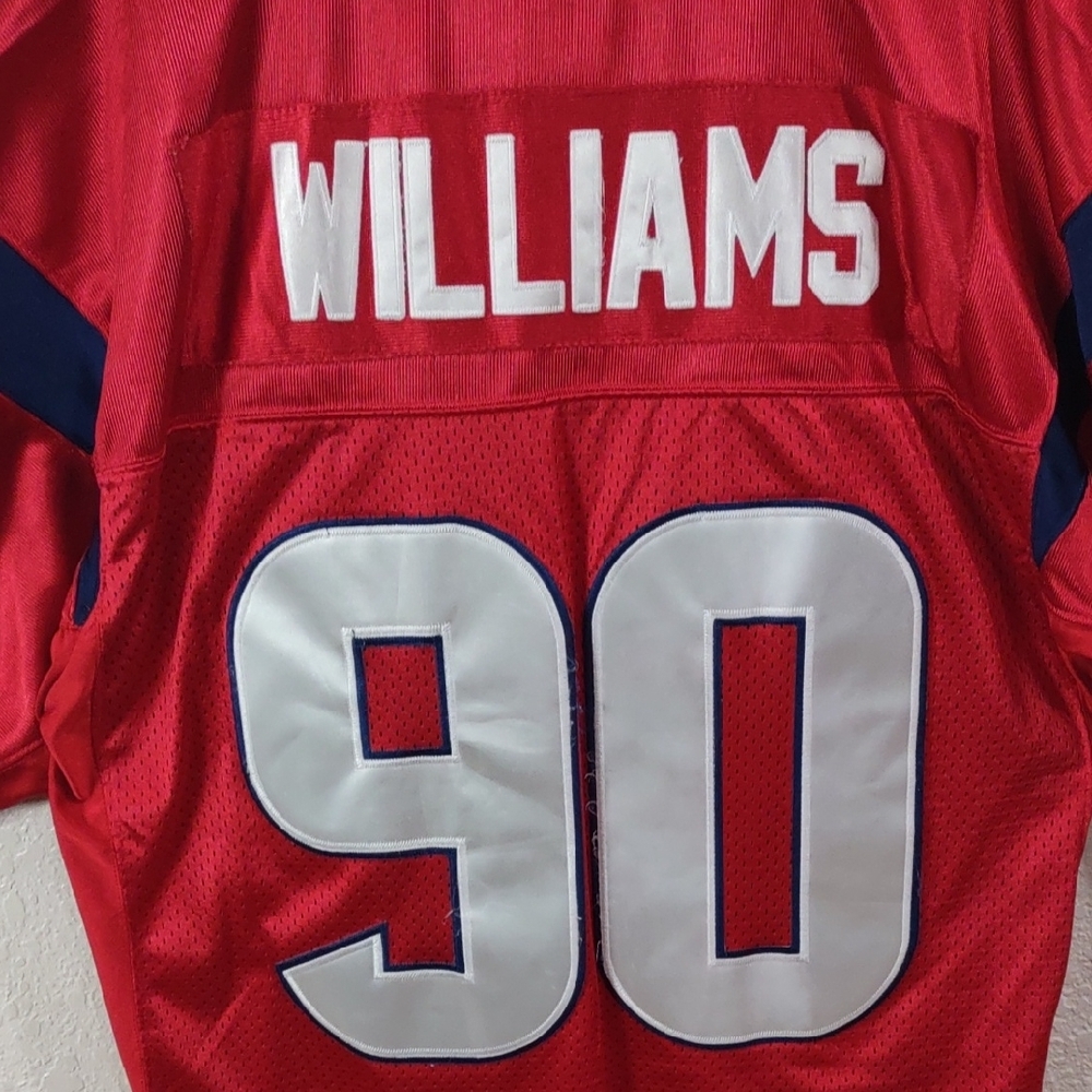 REEBOK NFL Red Texans Football Jersey - Picture 11 of 17